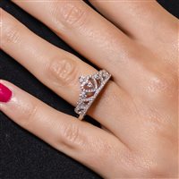 Riano - Via Rianese, 74 - Anello Anellissimi Donna in Argento Zirconia ARZ-033-8 - ARZ-033-12